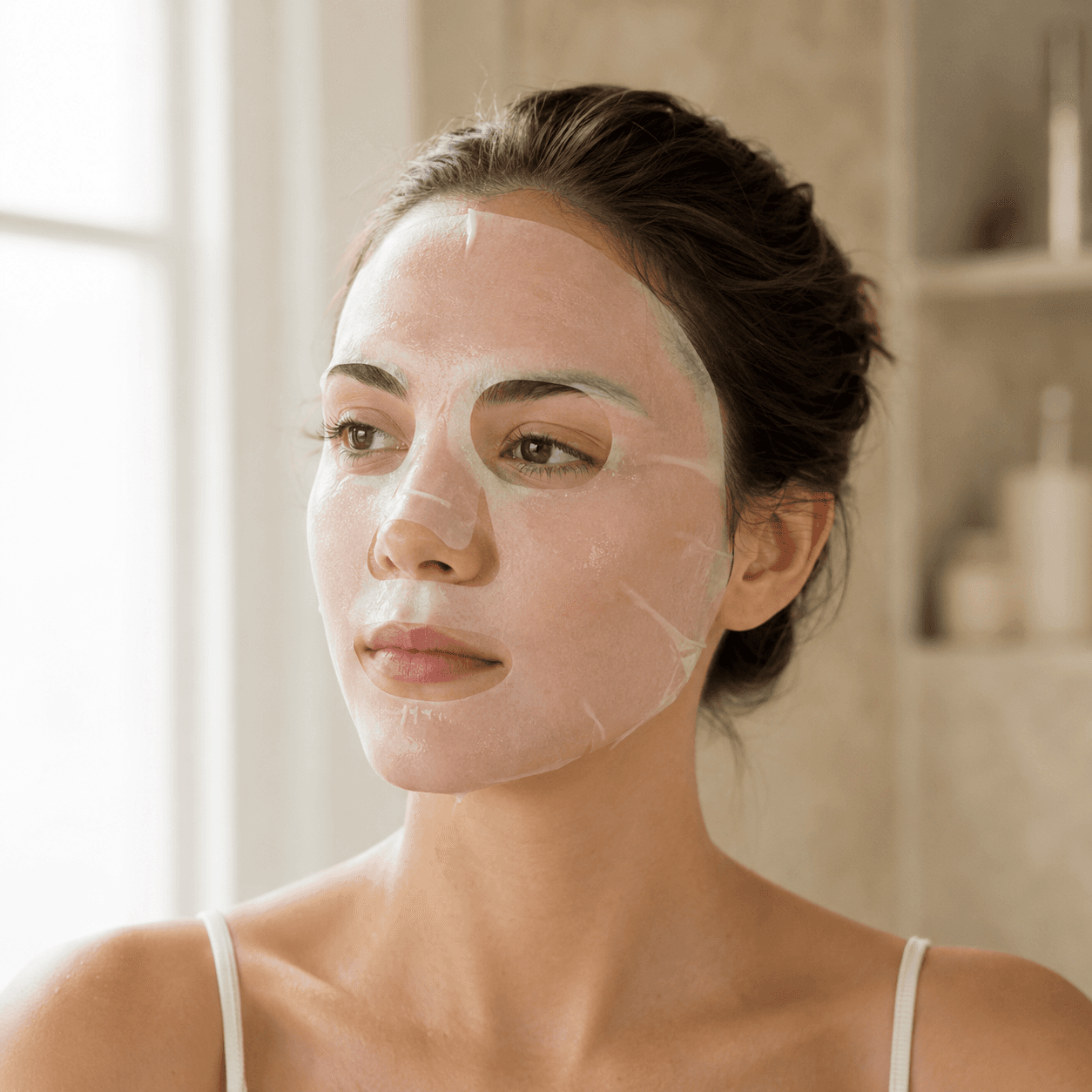 Vitamin C Brightening + Glow Boosting Serum Mask (28g) thumbnail 3